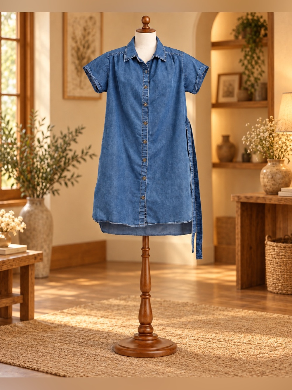 Indulge instyle Denim Dress for women